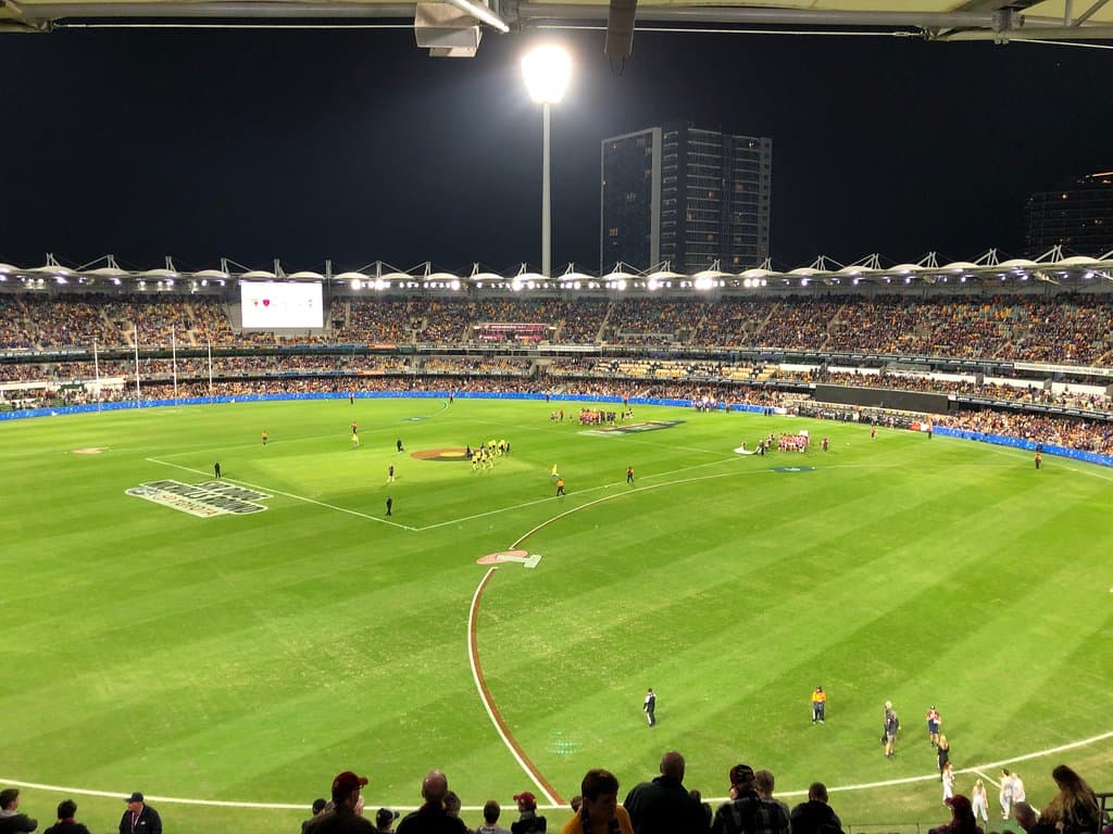 AFL at the Gabba