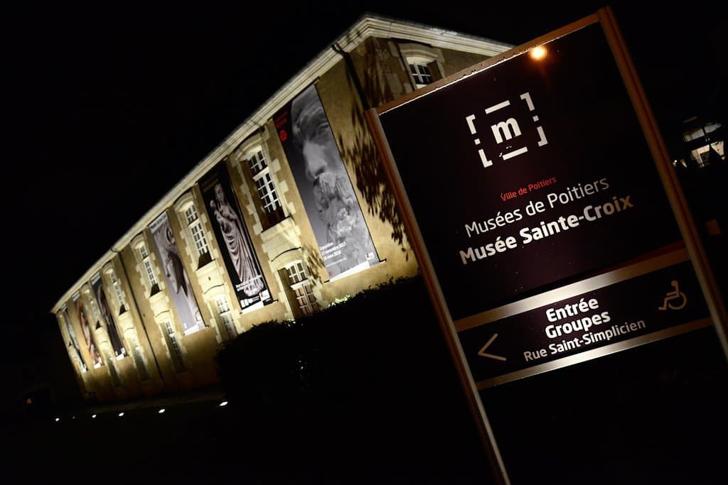Nocturne au Musée Sainte-Croix ©Ville de Poitiers