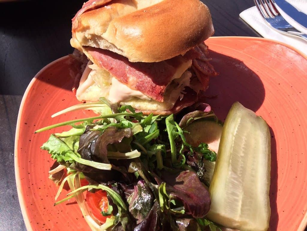 Dirty Rubens...bagel