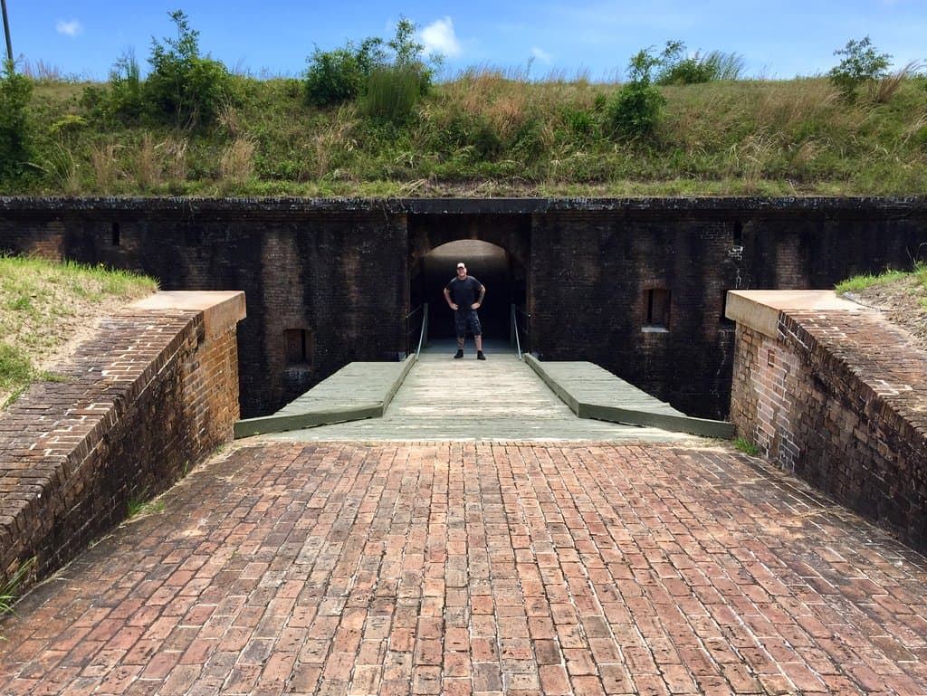 Fort entrance