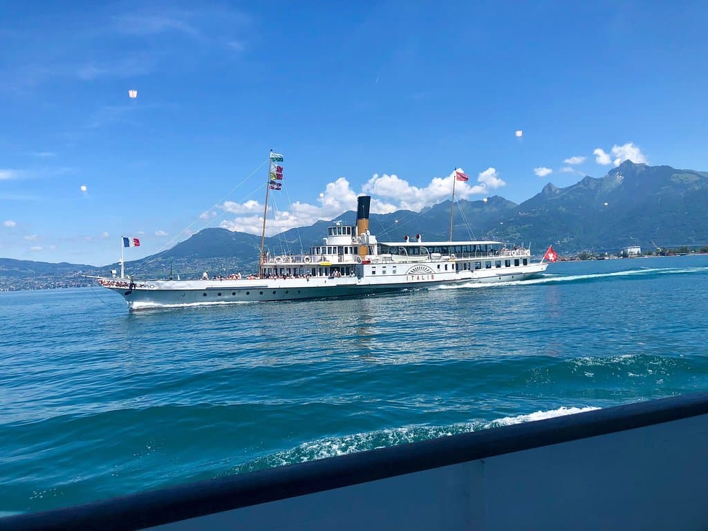 Belle Époque paddle steamers CGN