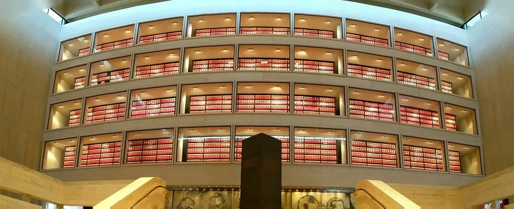 A panoramic view of the upper floors