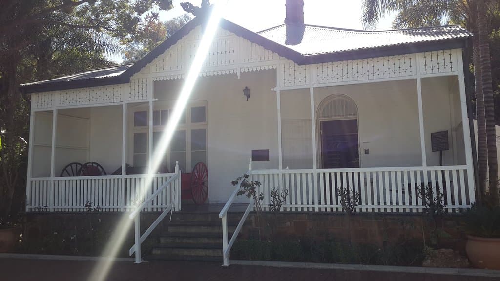 The well preserved facade of the museum invites to you step into a bygone age. 