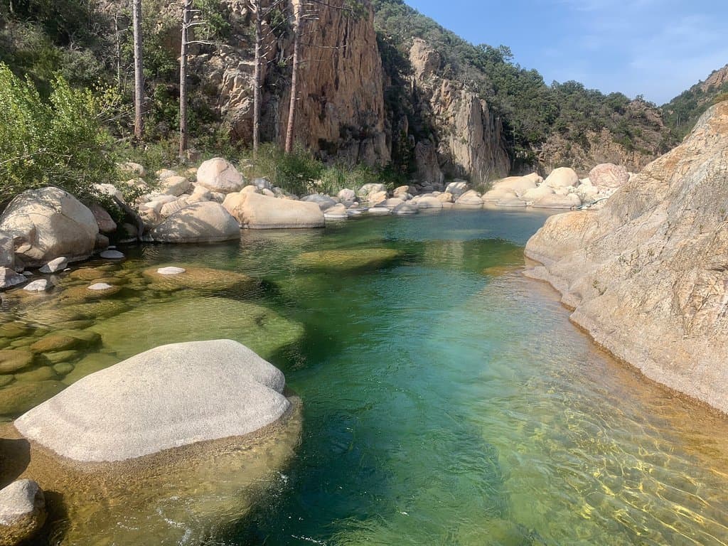 Piscines naturelles de la Solenzara