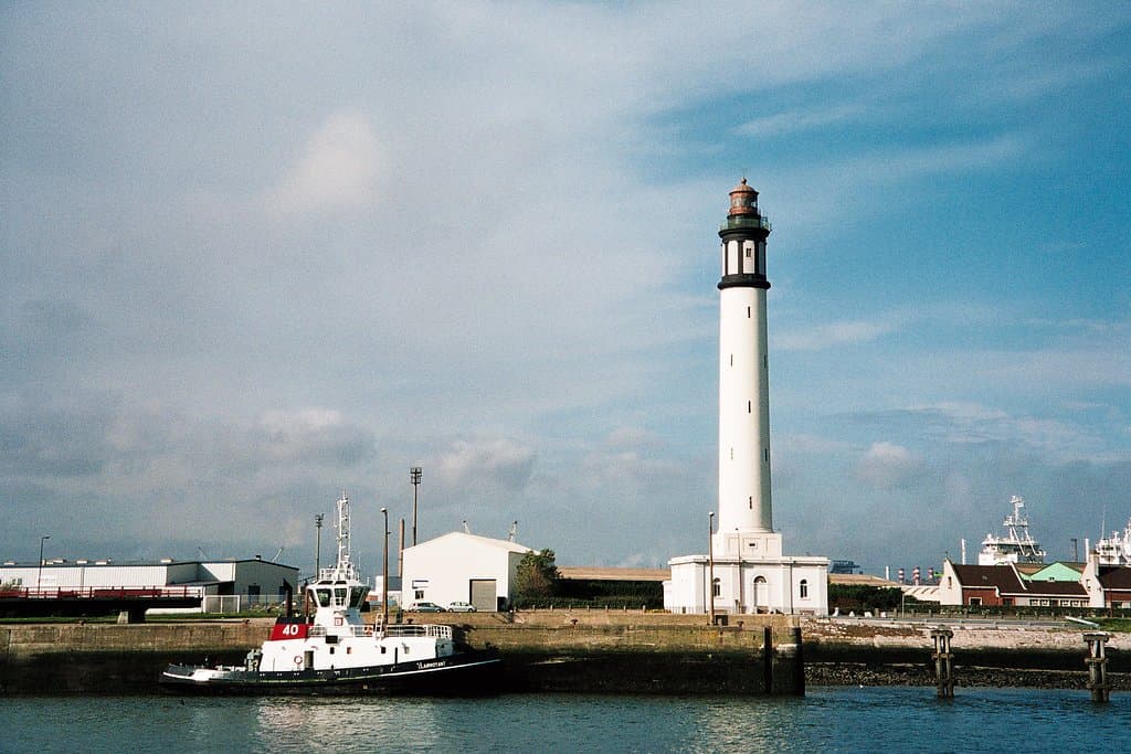 Dunkirk, lighthouse Phare du Risban