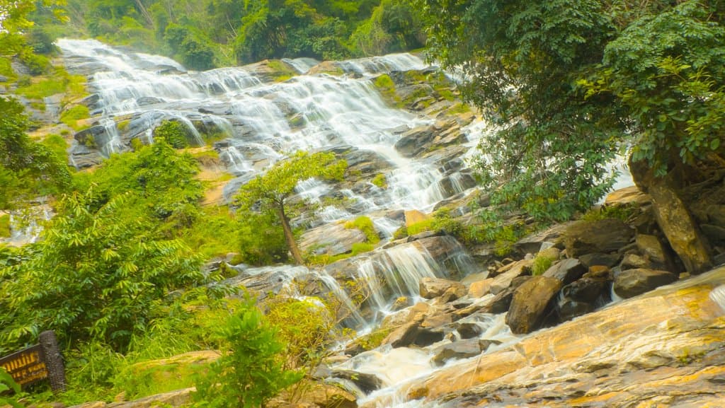 Mae-Ya waterfall is one of the most beautiful waterfall in Chiang Mai.