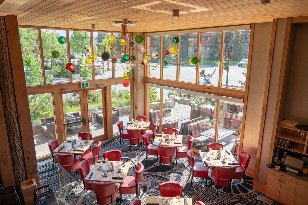 Pacini Restaurant at the Moose Hotel & Suites in Banff