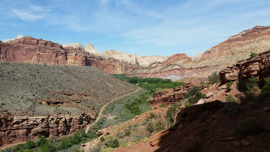 Some views near the top