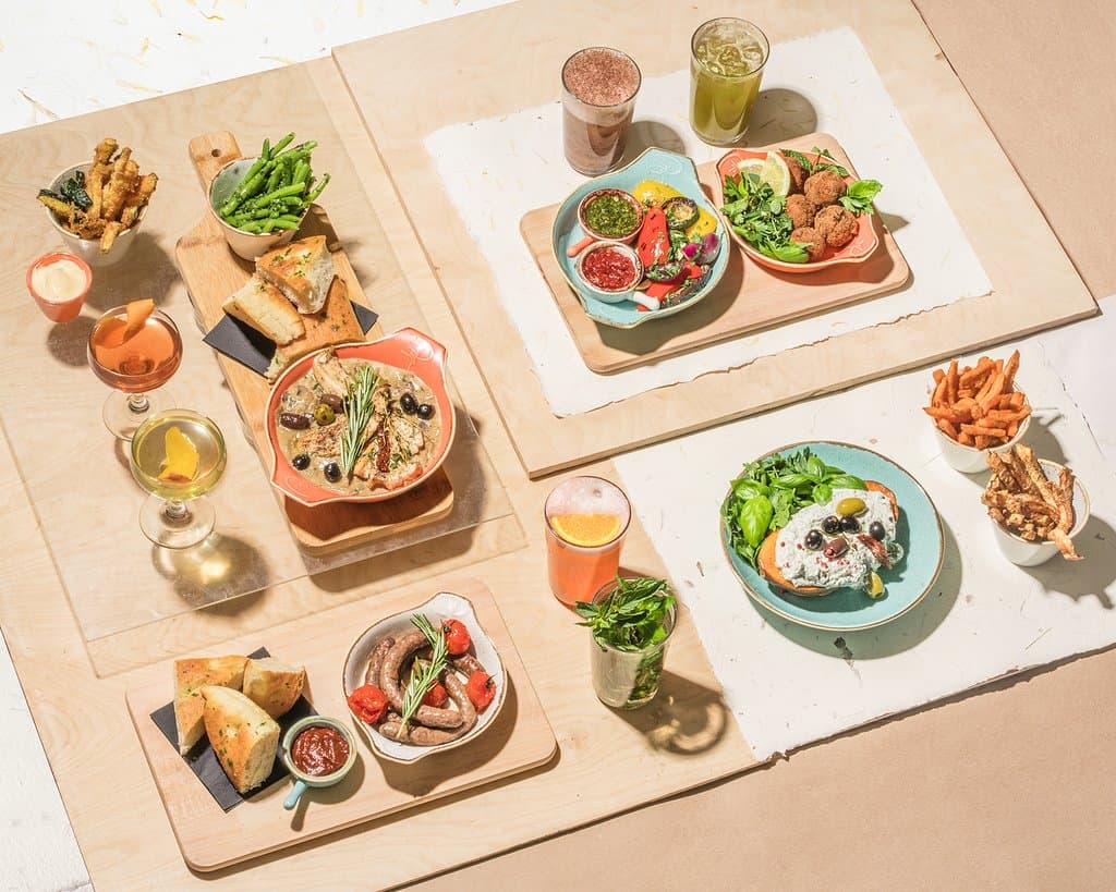 NEW MENU - DRINKS AND FOOD