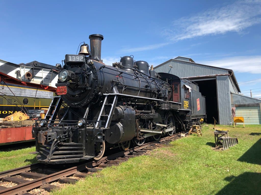 CNR 1392 Steam Locomotive built in 1913