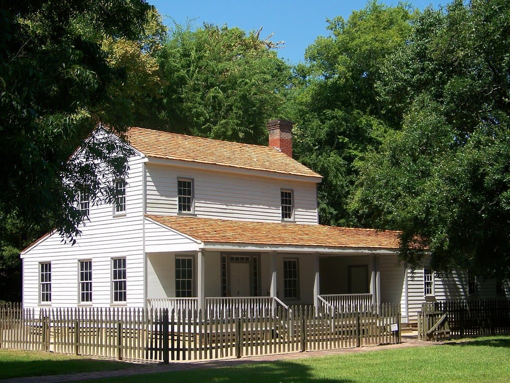 The oldest fully restored home in Beaumont, the John Jay French Museum.