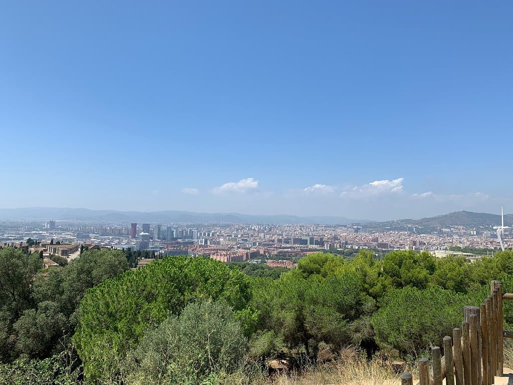 Enjoy the views from Mirador de Migdia