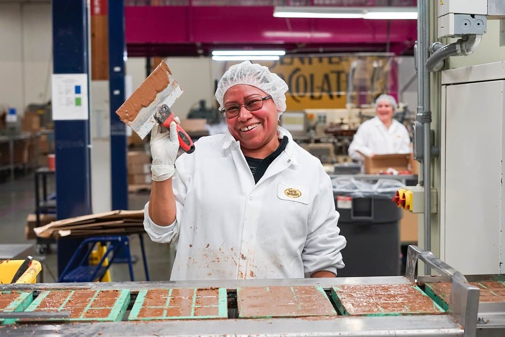 A little peek inside our factory!