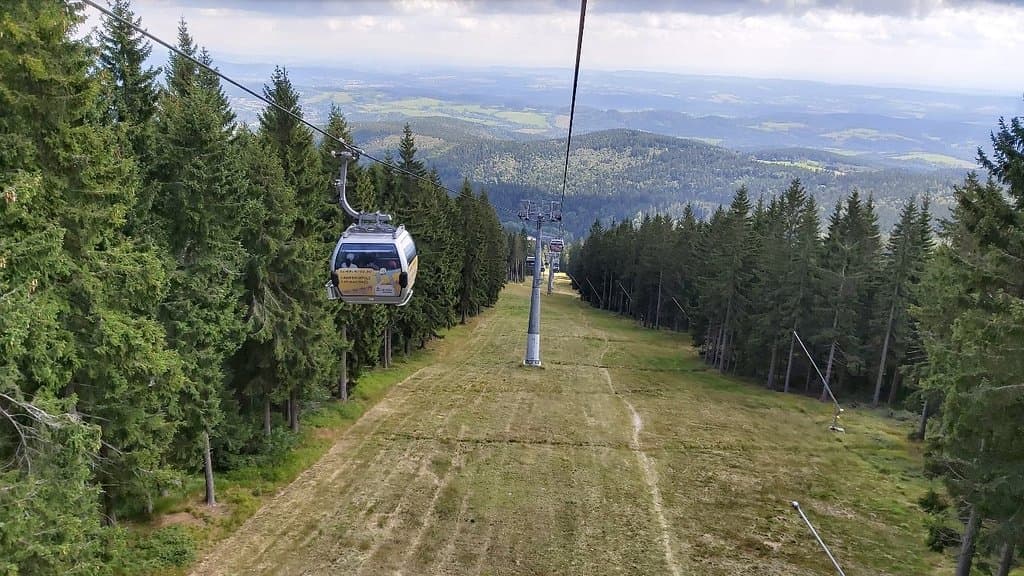 Černá Hora Cable Car