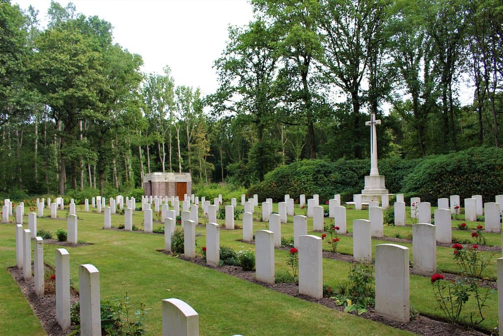 vista general del cementerio