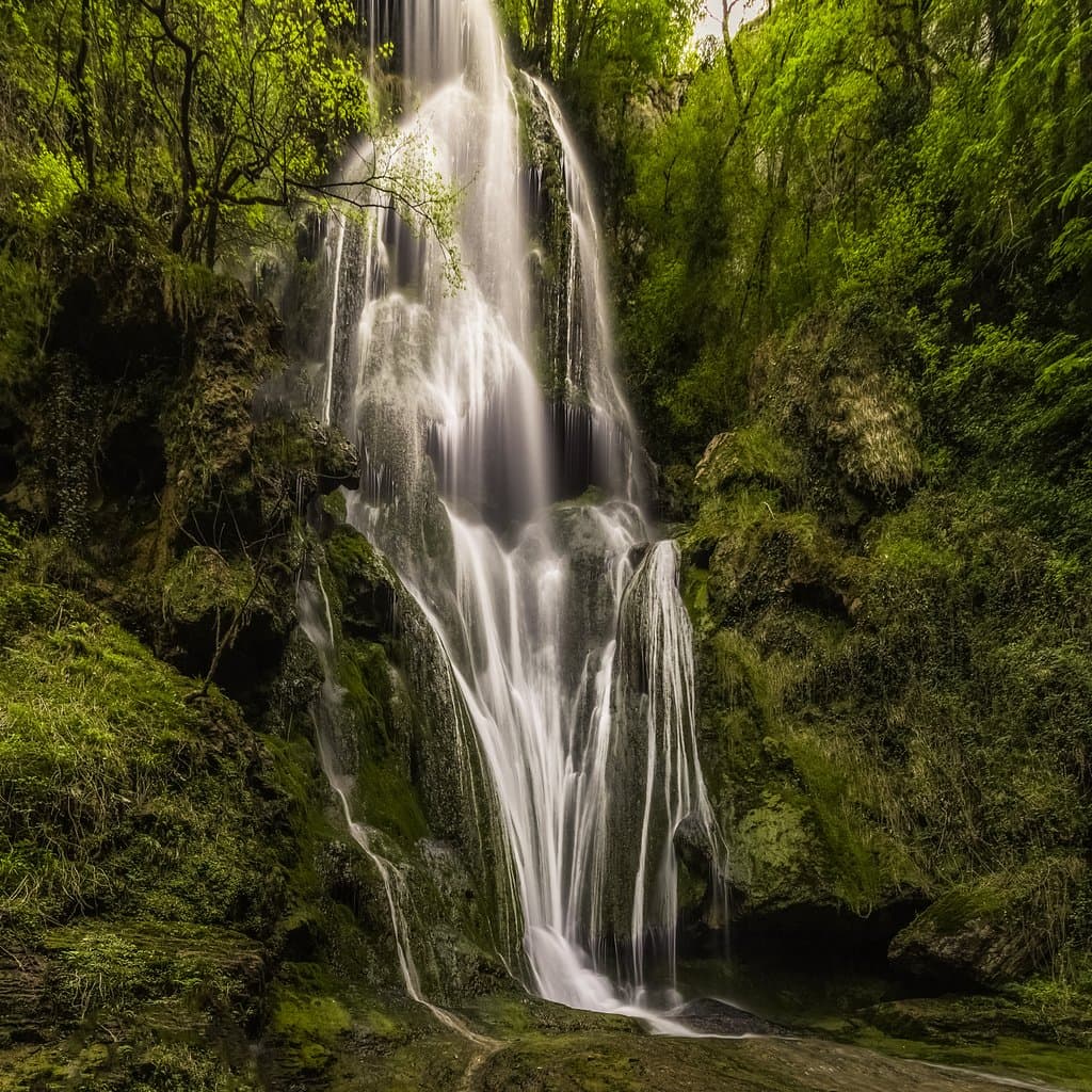La Cascade d'Autoire dans le département du Lot.