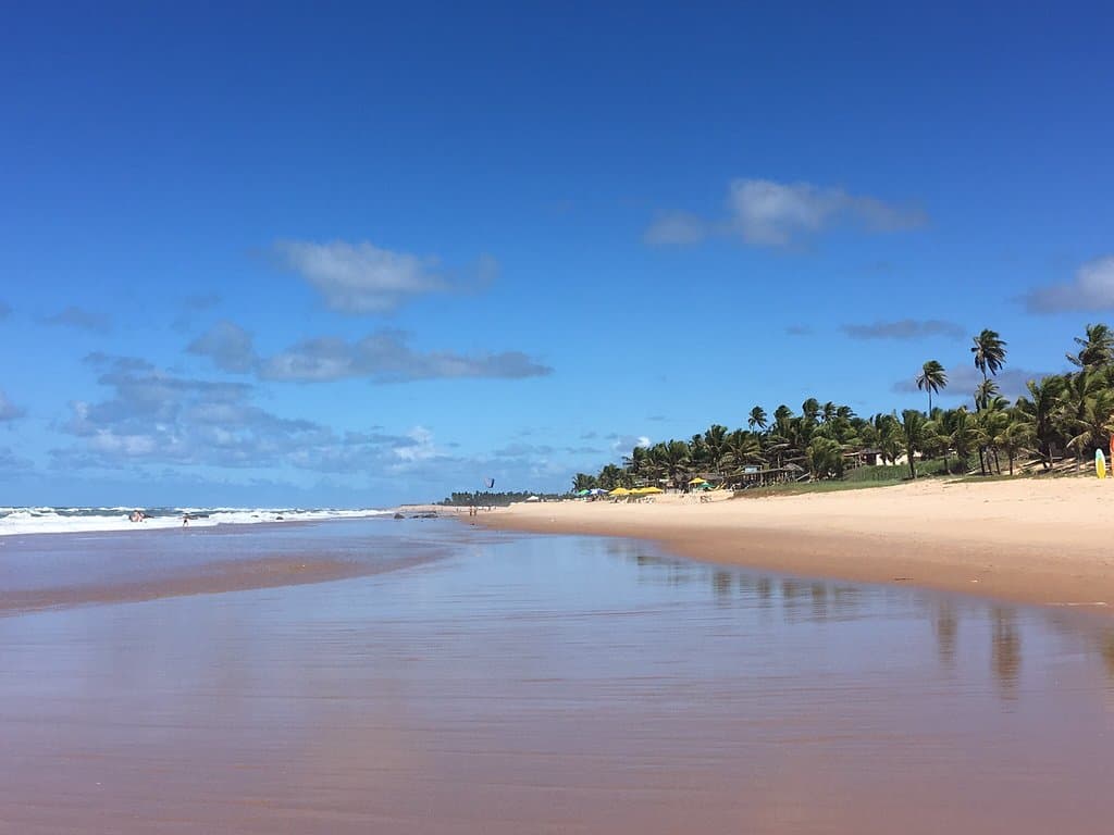 Imbassaí Beach Bahia Brazil