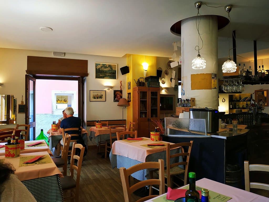 Salón del restaurante.