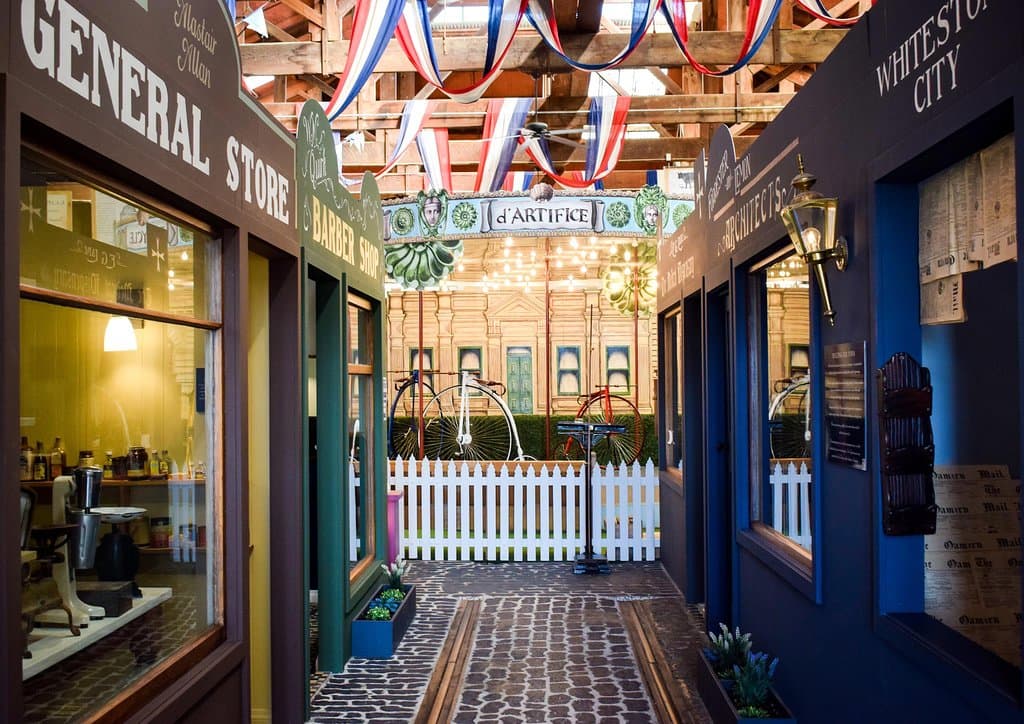 Walk down our little Victorian Street and check out our little shops, and jump on a penny farthing for the only Penny Farthing carousel in NZ!  - 'The Glimpse'