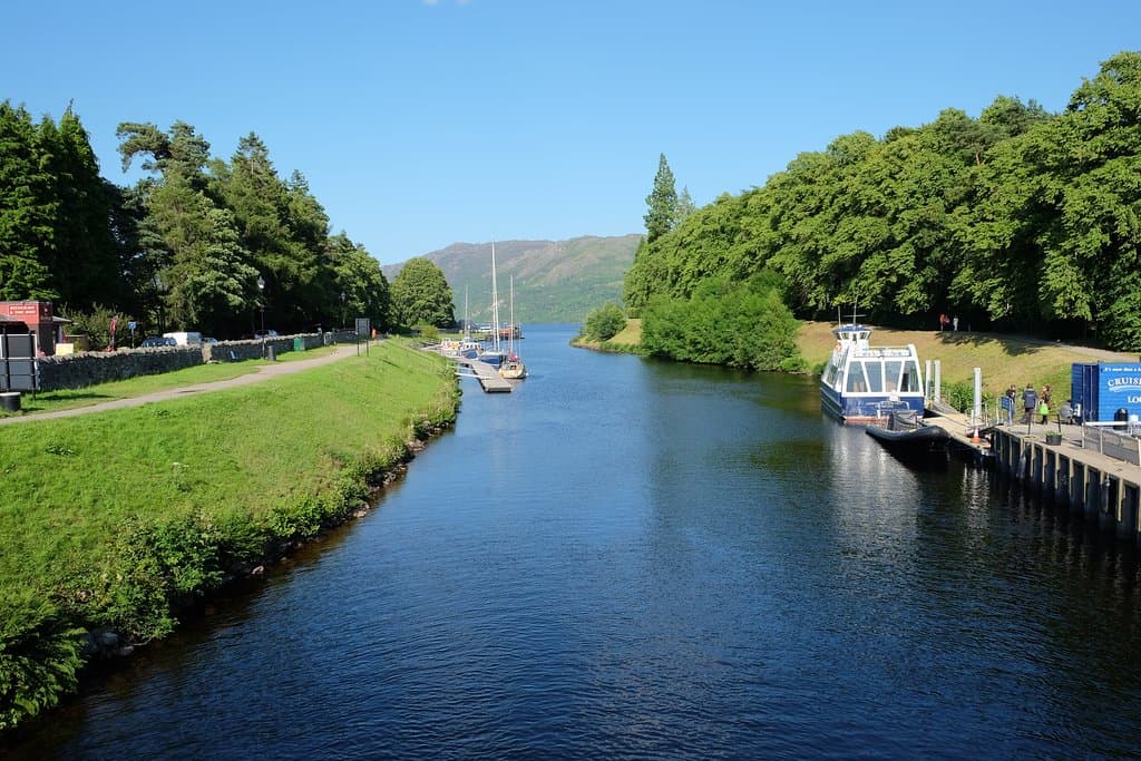 Looking back to Loch Ness