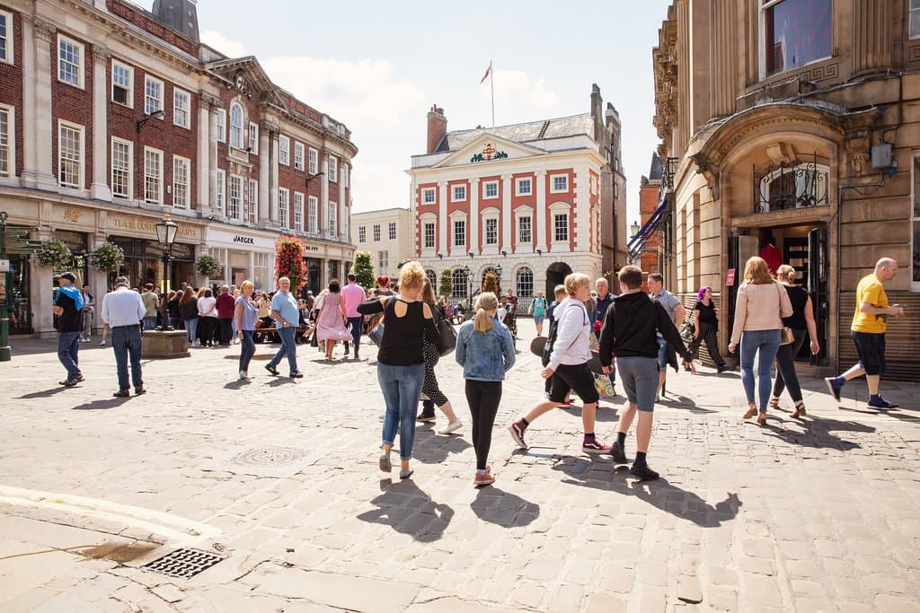 The Mansion House from Stonegate
