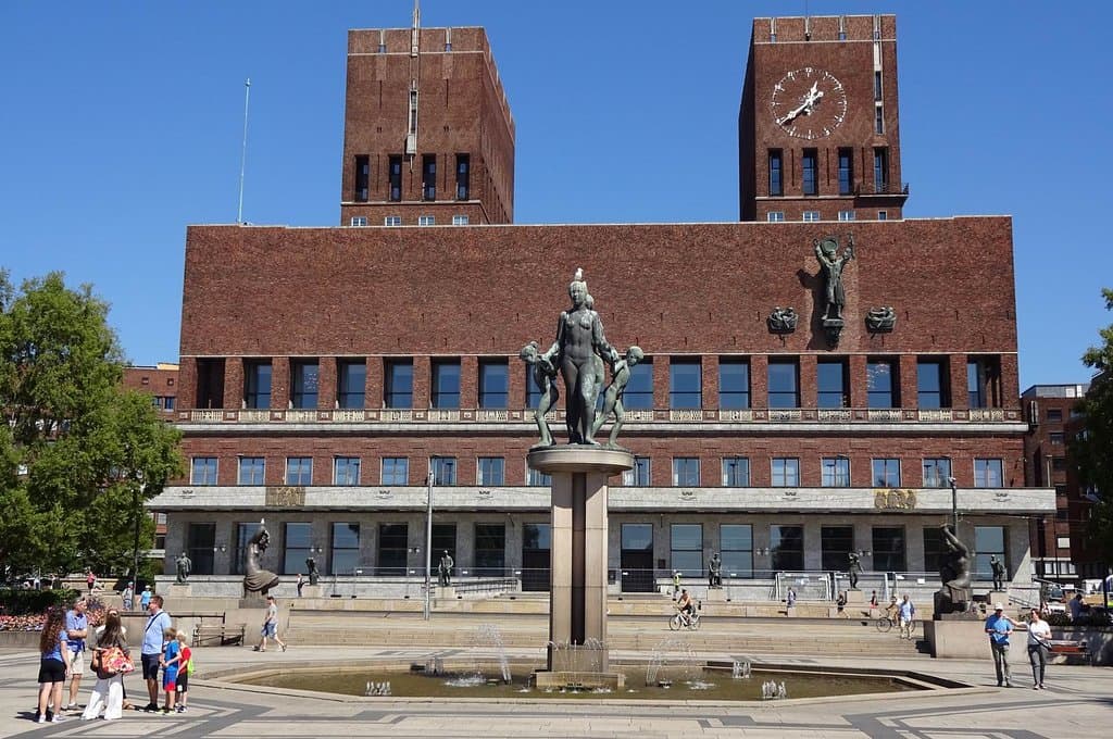 The square and City Hall