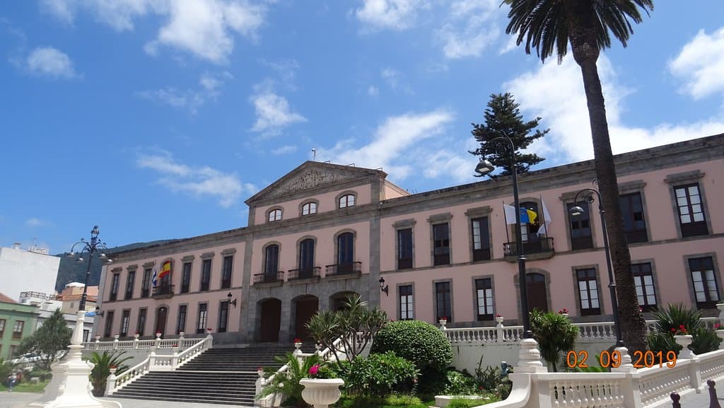 Plaza del Ayuntamiento de La Orotava (el 2 de septiembre de 2019)