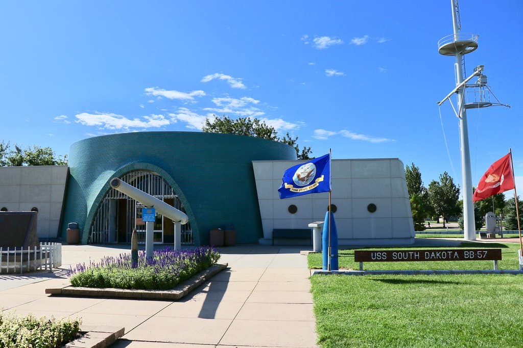 The USS South Dakota Memorial museum.