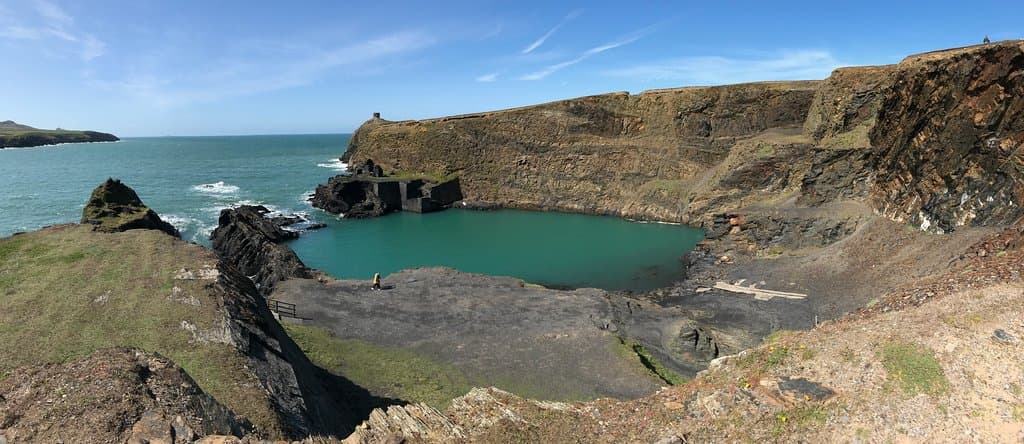 The Blue Lagoon, Abereiddy