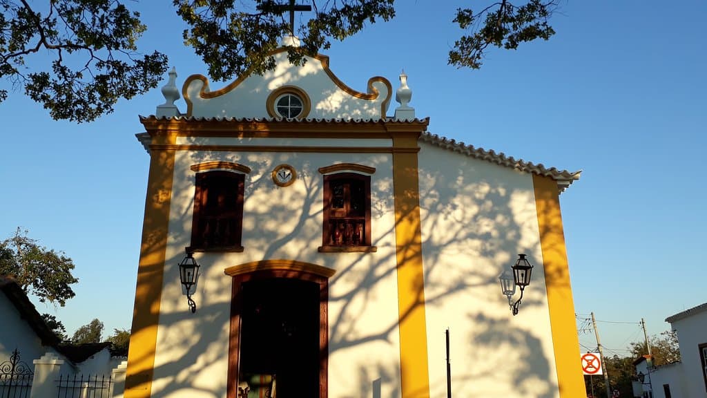 Fachada da Capela do Senhor Bom Jesus da Pobreza em Tiradentes