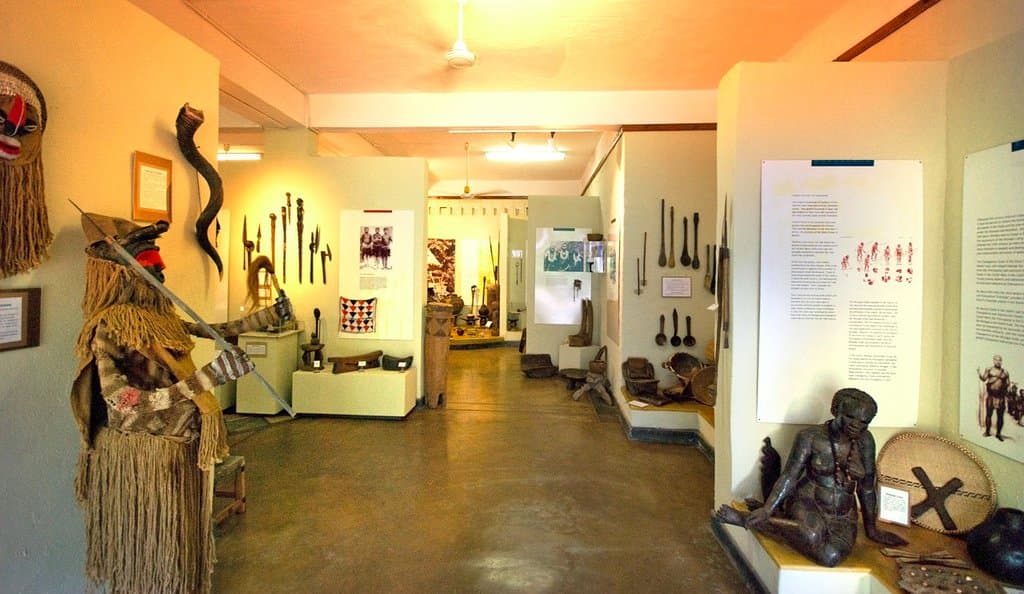 Visual and interpretative displays - Brief history of Zimbabwe - Shona and Ndbele 
