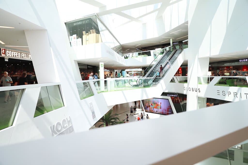 Blick durch die Mall