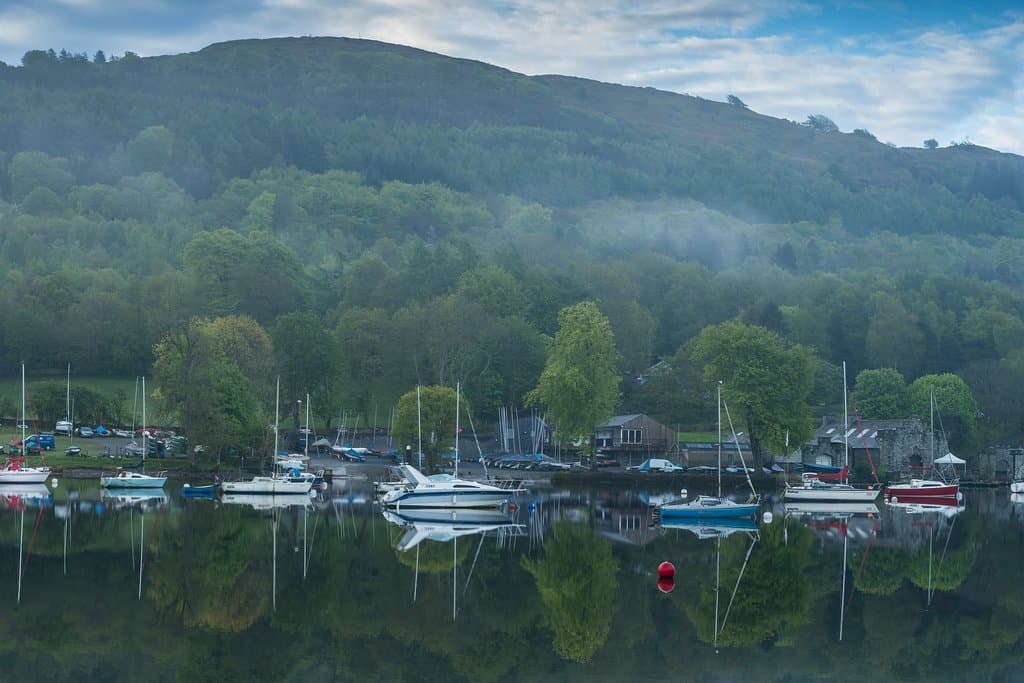 Autumn mists over Windermere, as seen from Fell Foot. Credit National Trust Images/Chris Lacey