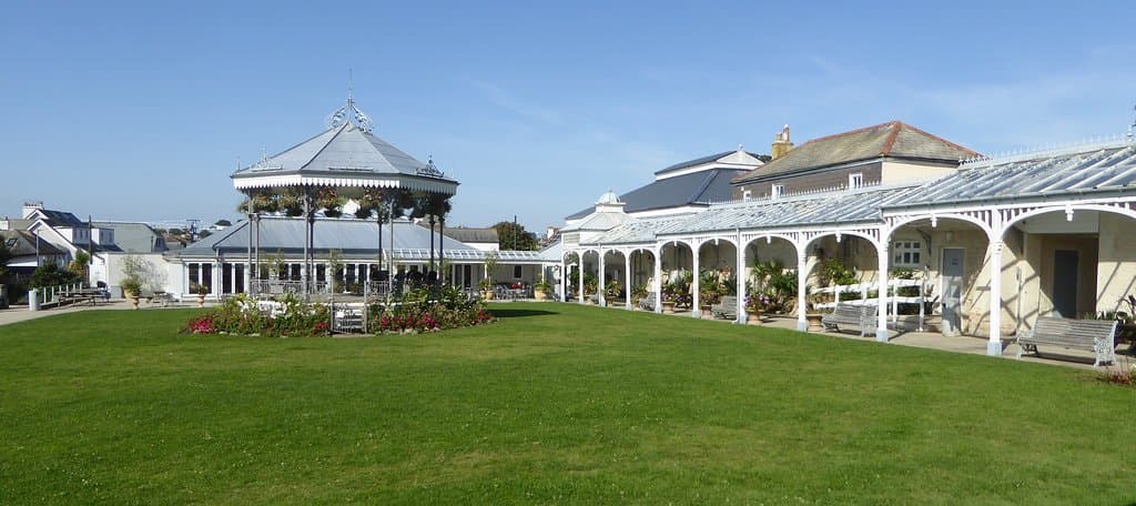 Princess Pavilion, verandas and lawn