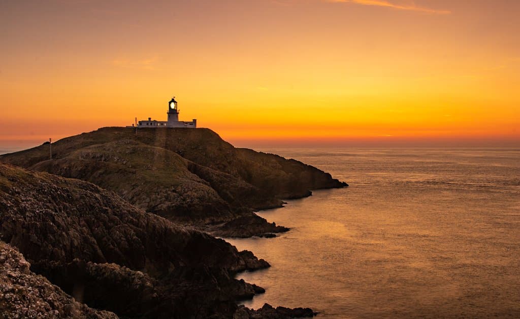 Strumble head Wales, sunset. Meant to add with review but couldn't figure it out