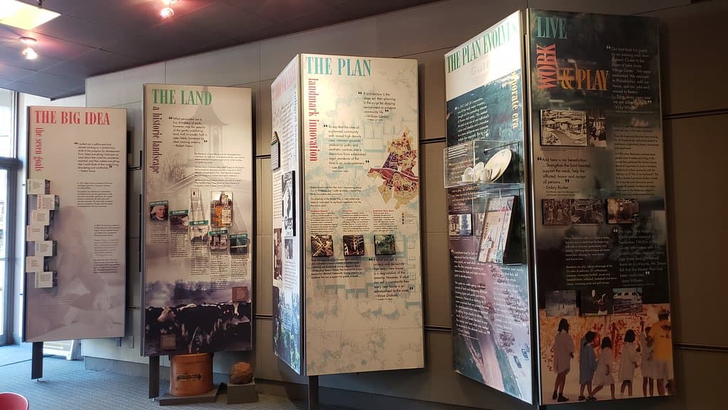 Reston Museum exhibit