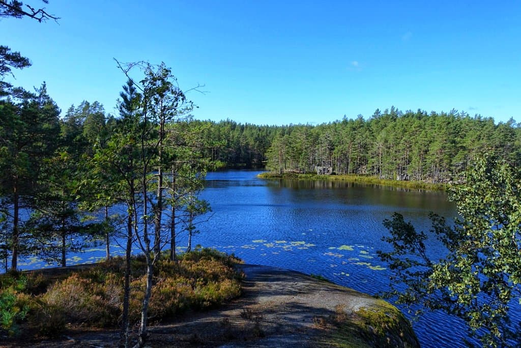 Hiking in Tiveden NP is great! Listen to the silence and breath...