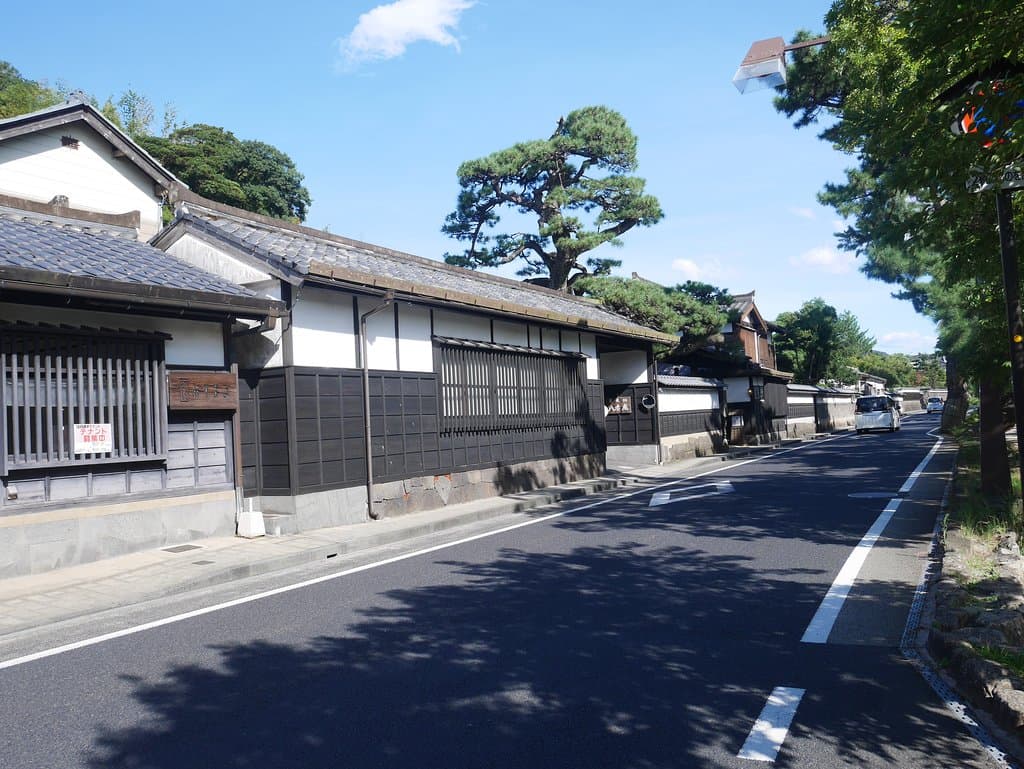 この風景の中をゆっくりと歩けます