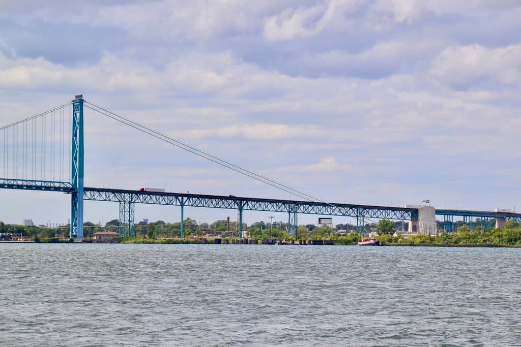 Spanning the Detroit River