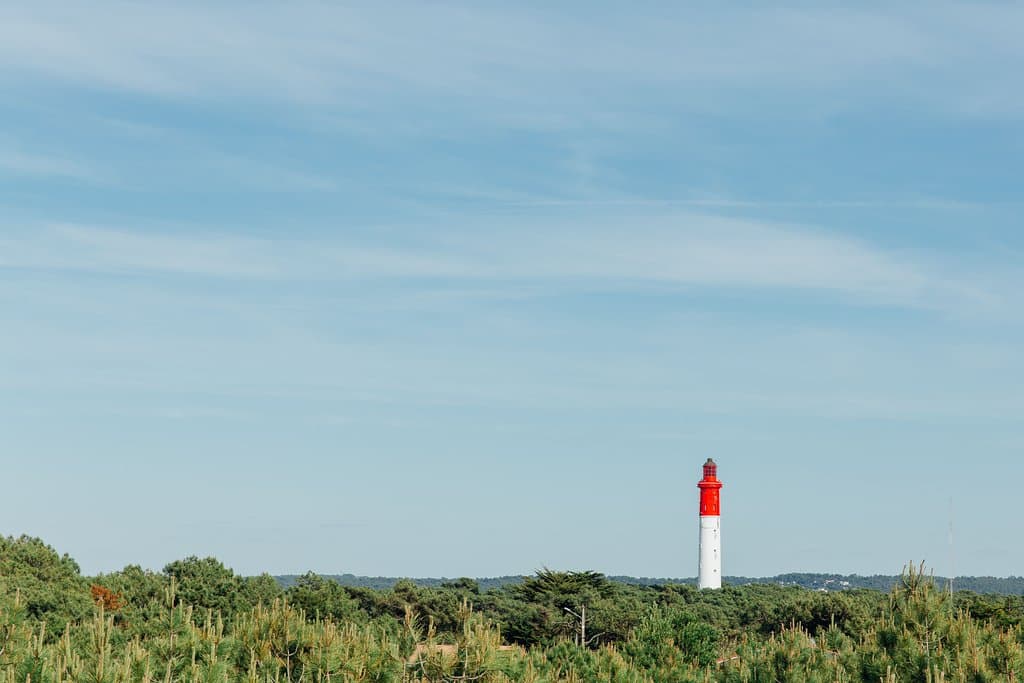 Notre point de repère au dessus des pins ;)
© Bertrand Bouchez 2019