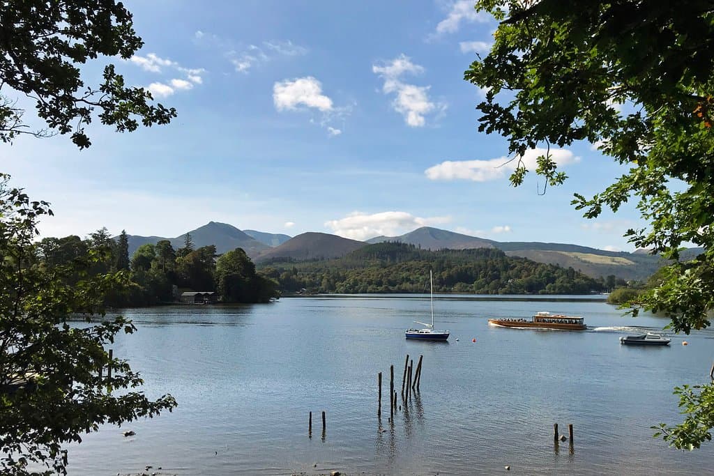 Low level views across Derwent Water