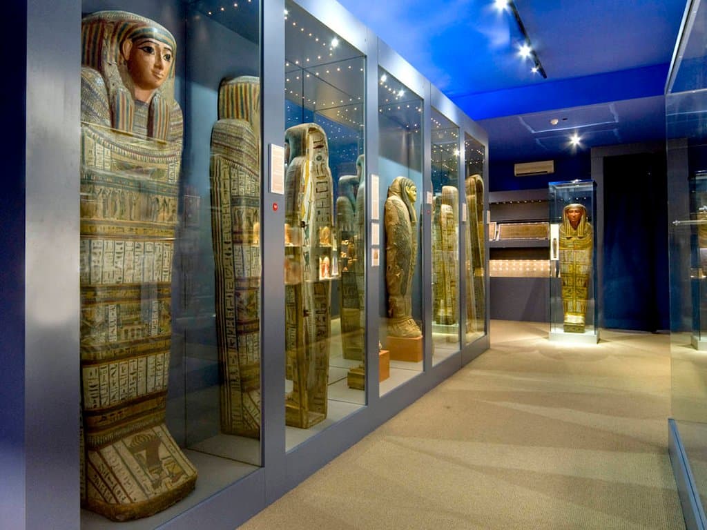 The sarcophagi
Archaeological museum in Zagreb