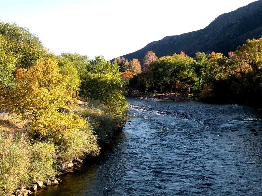 River from Two Rivers Park, Glenwood.