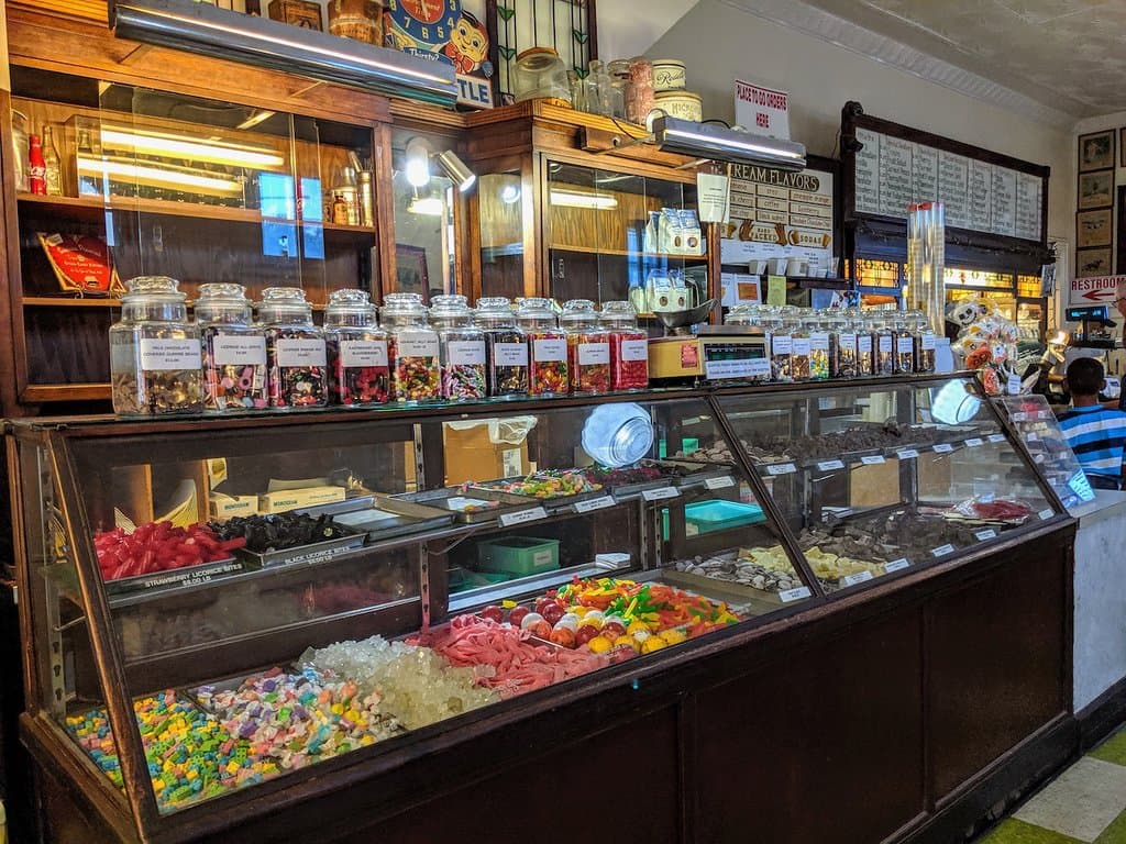 Candy counter