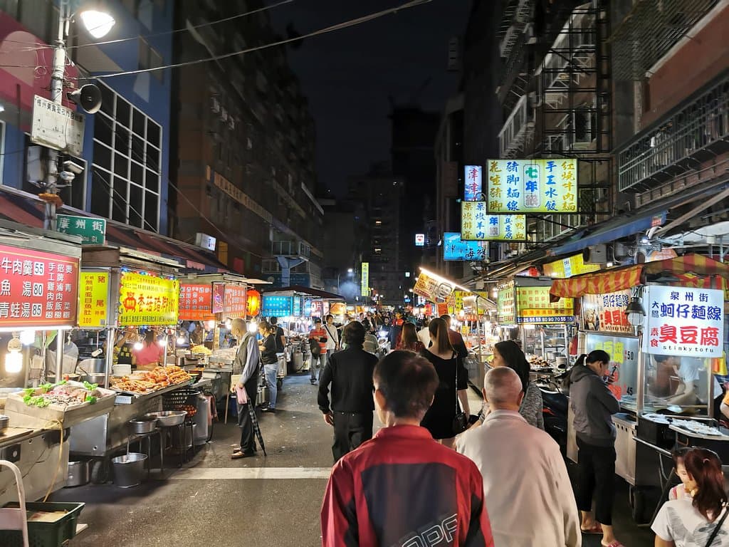 梧州街觀光夜市近廣州街處