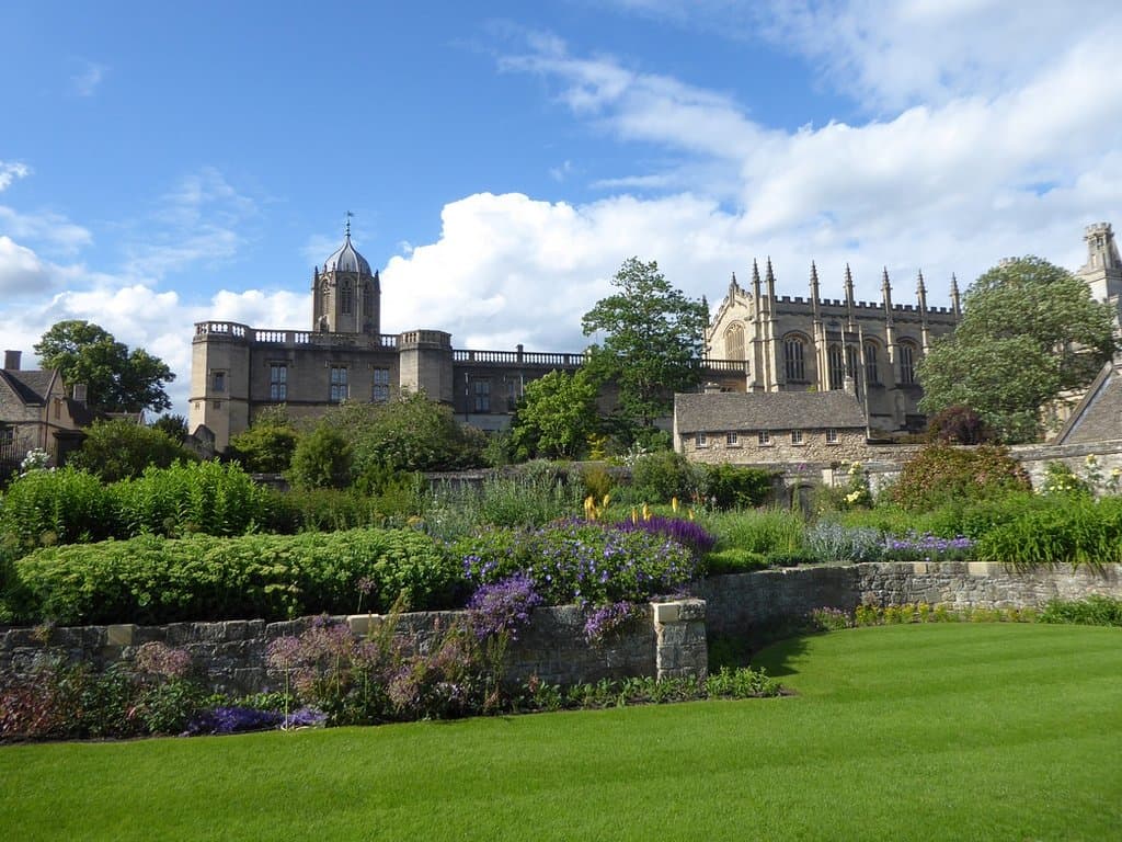 View from War Memorial Garden looking towards Christ Church - War Memorial Garden, Oxford
