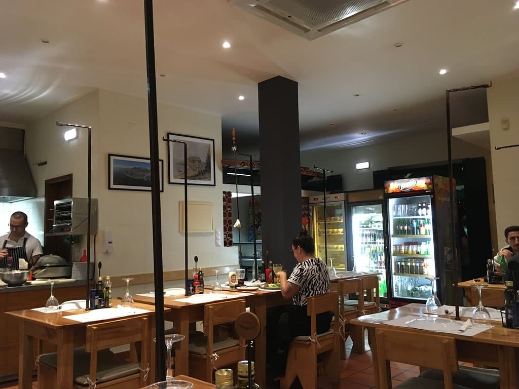 Gastraum gegen 19.00 Uhr ab 19.30 war alles voll