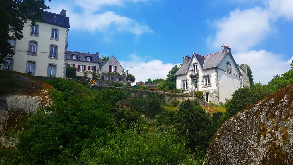 view by the entrance