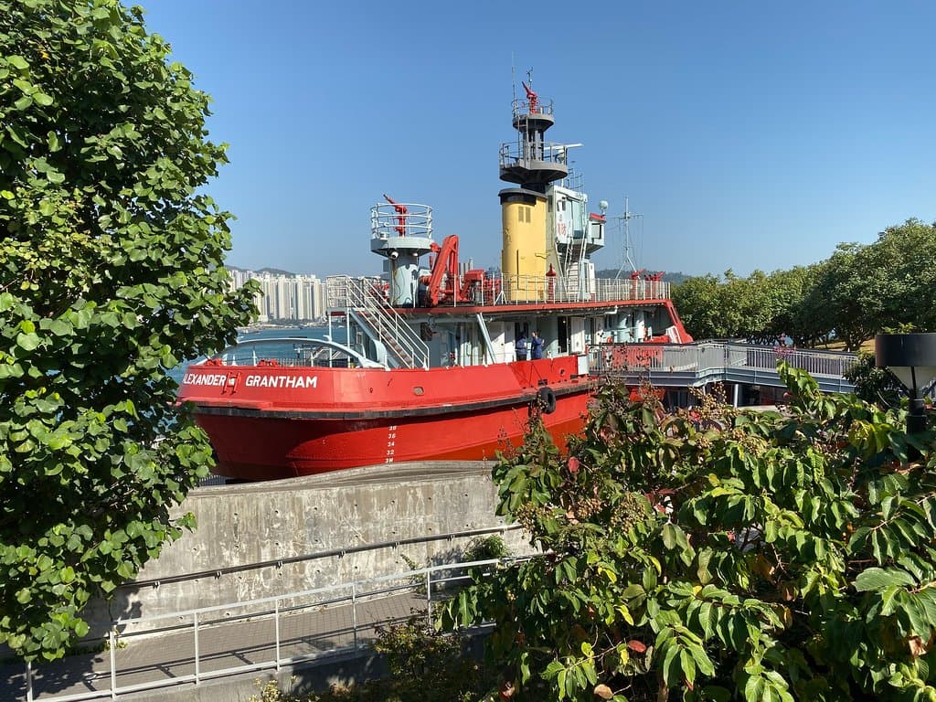 Retired fireboat