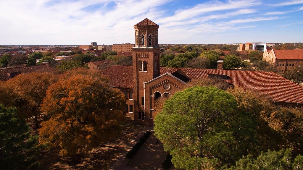 The Hardin Administration building is the first building built at Midwestern State University and is the home to the university administration. 